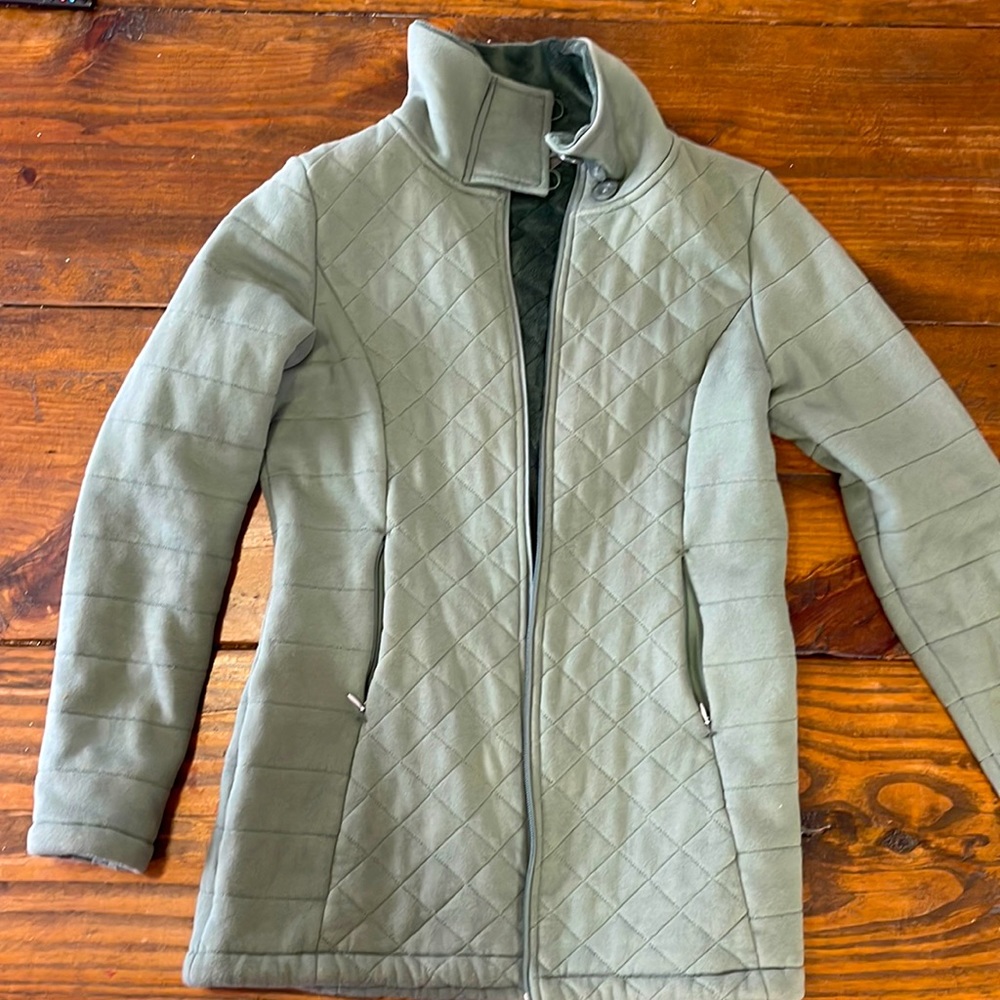 Fleece Lined North Face Jacket